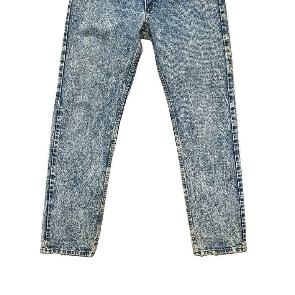 Levi's 505 Jeans Men’s‎ 34 Acid Wash Orange Tag Vintage USA Straight Leg Denim